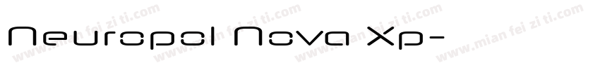 Neuropol Nova Xp字体转换